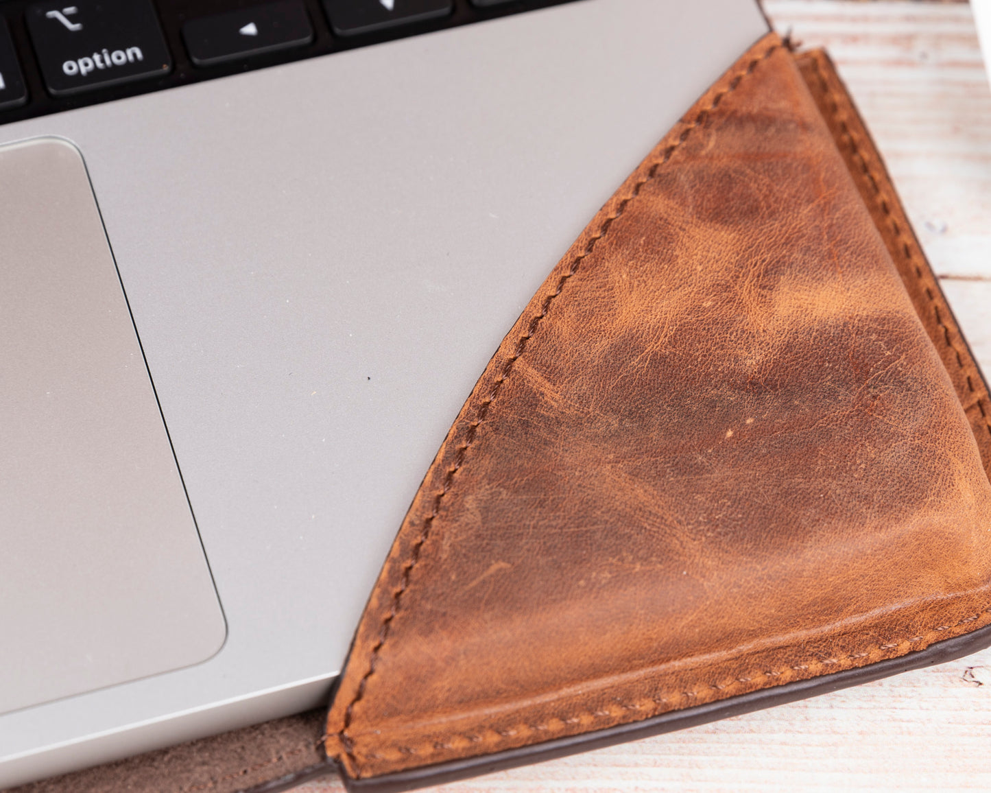 Macbook/Notebook Leather Case 13"/14"/16" - Teak Brown
