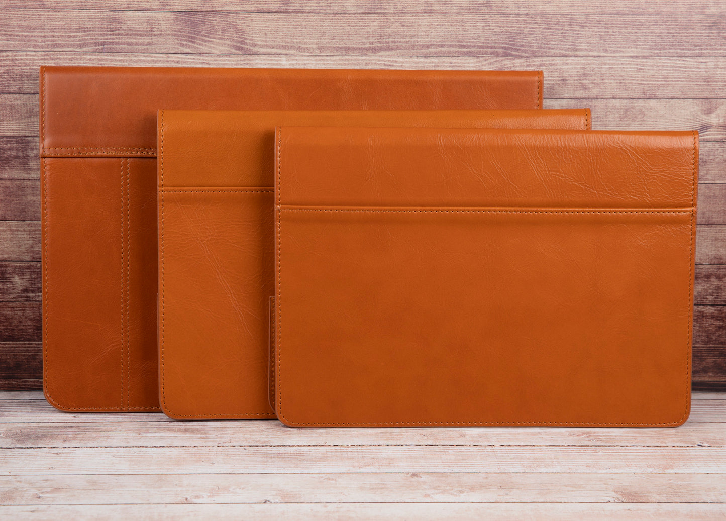 Macbook/Notebook Leather Case 13"/14"/16" - Brown