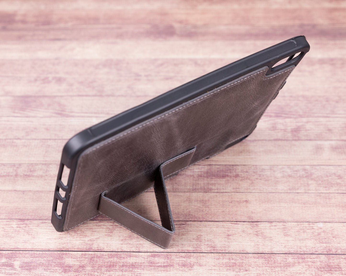 Apple iPad Mini (6") Leather Case - Rustic Gray
