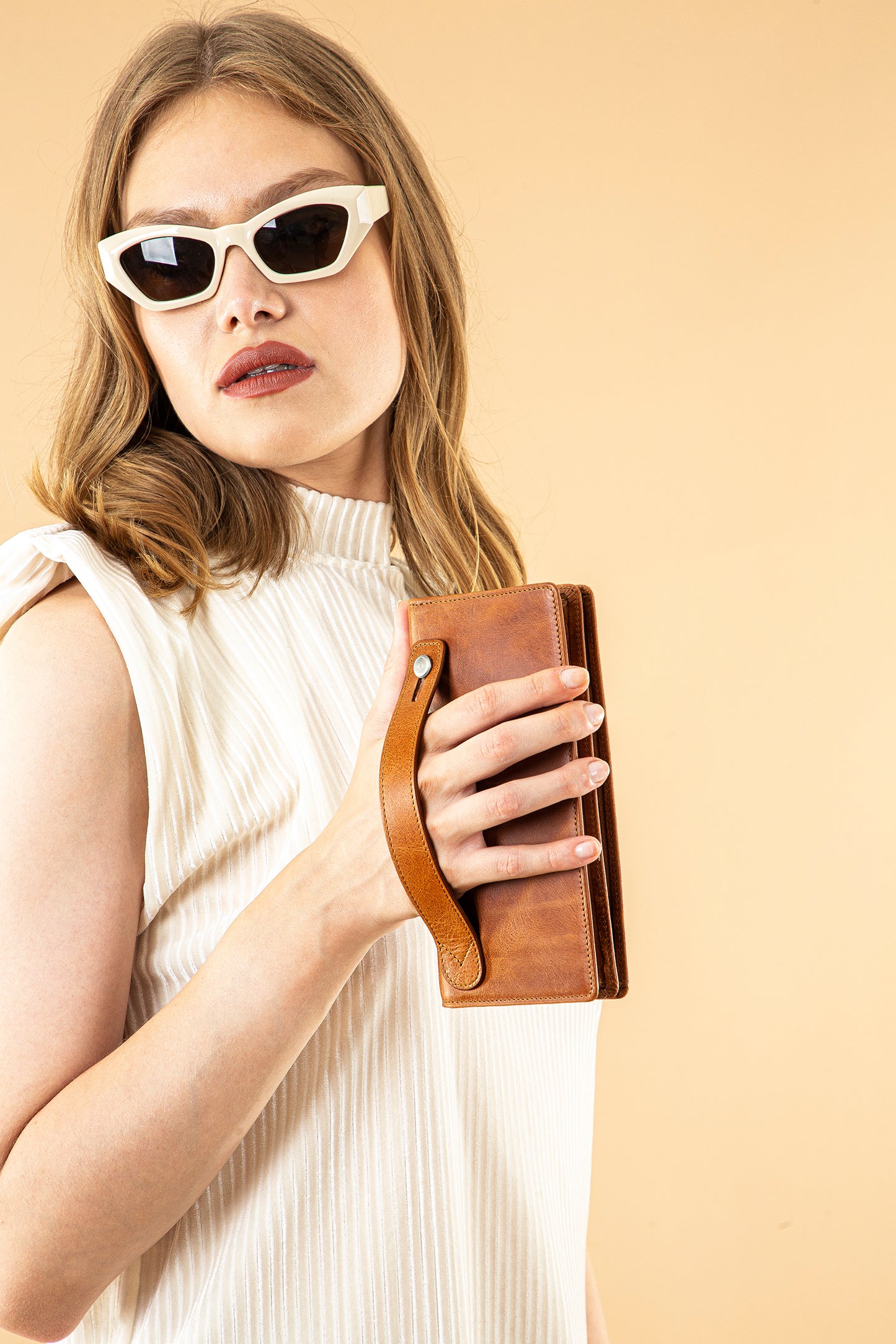 Ascona Leather Women Wallet - Yellow
