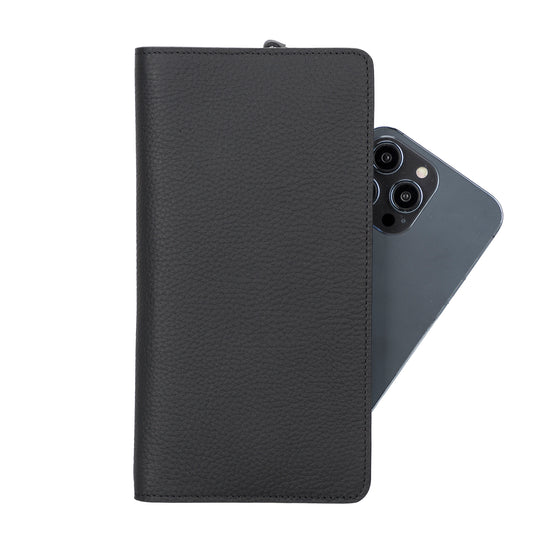 Ascona Leather Women Wallet - Black