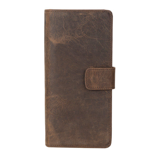 Coppet Leather Women Wallet - Teak Brown