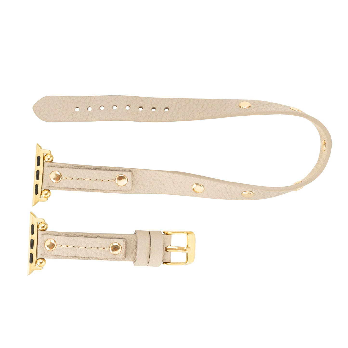 Tor Leather Apple Watch Band - Beige