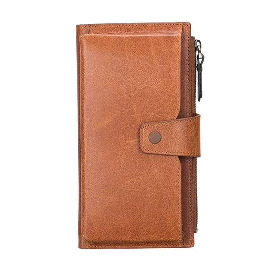 Lozan Leather Women Wallet - Brown
