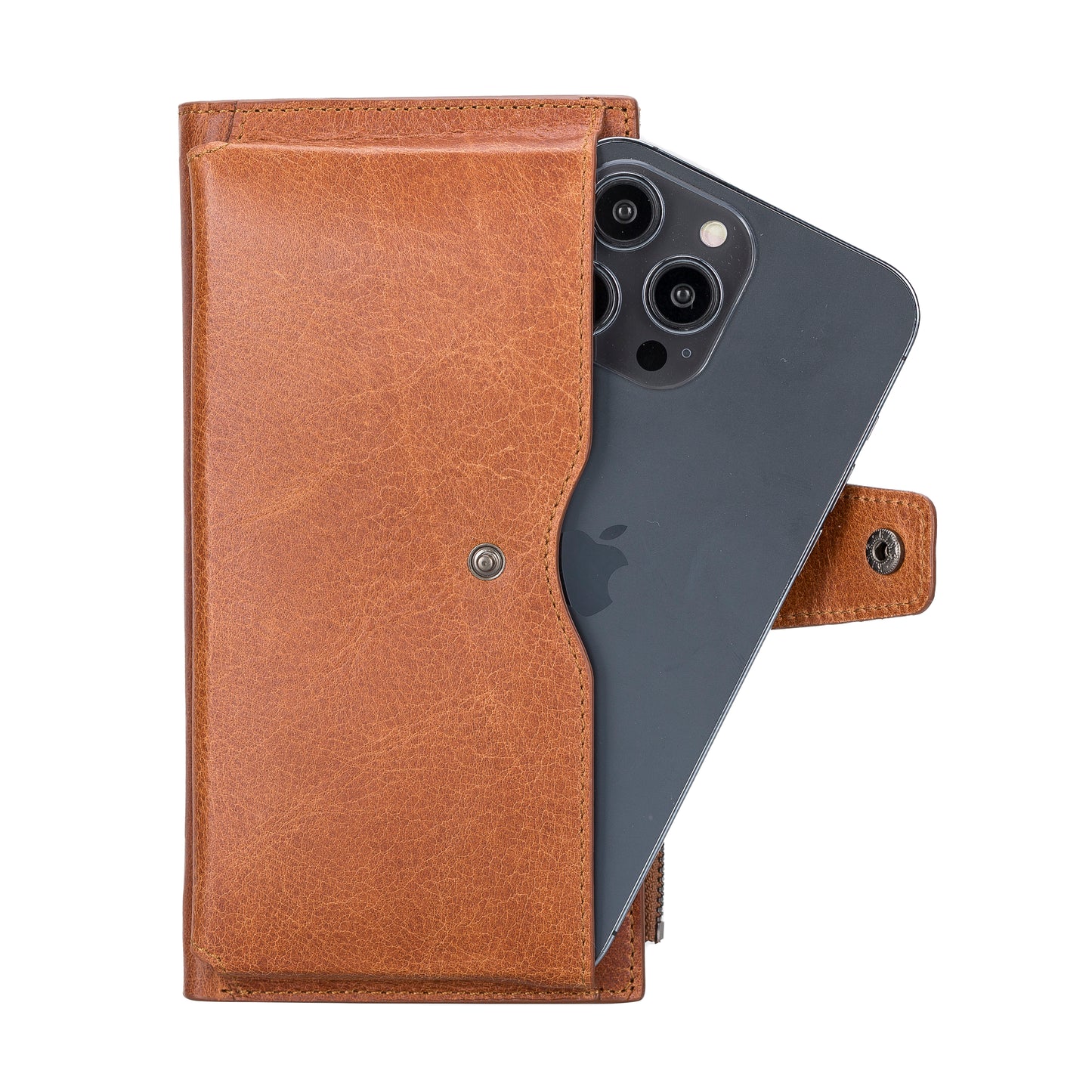 Lozan Leather Women Wallet - Brown