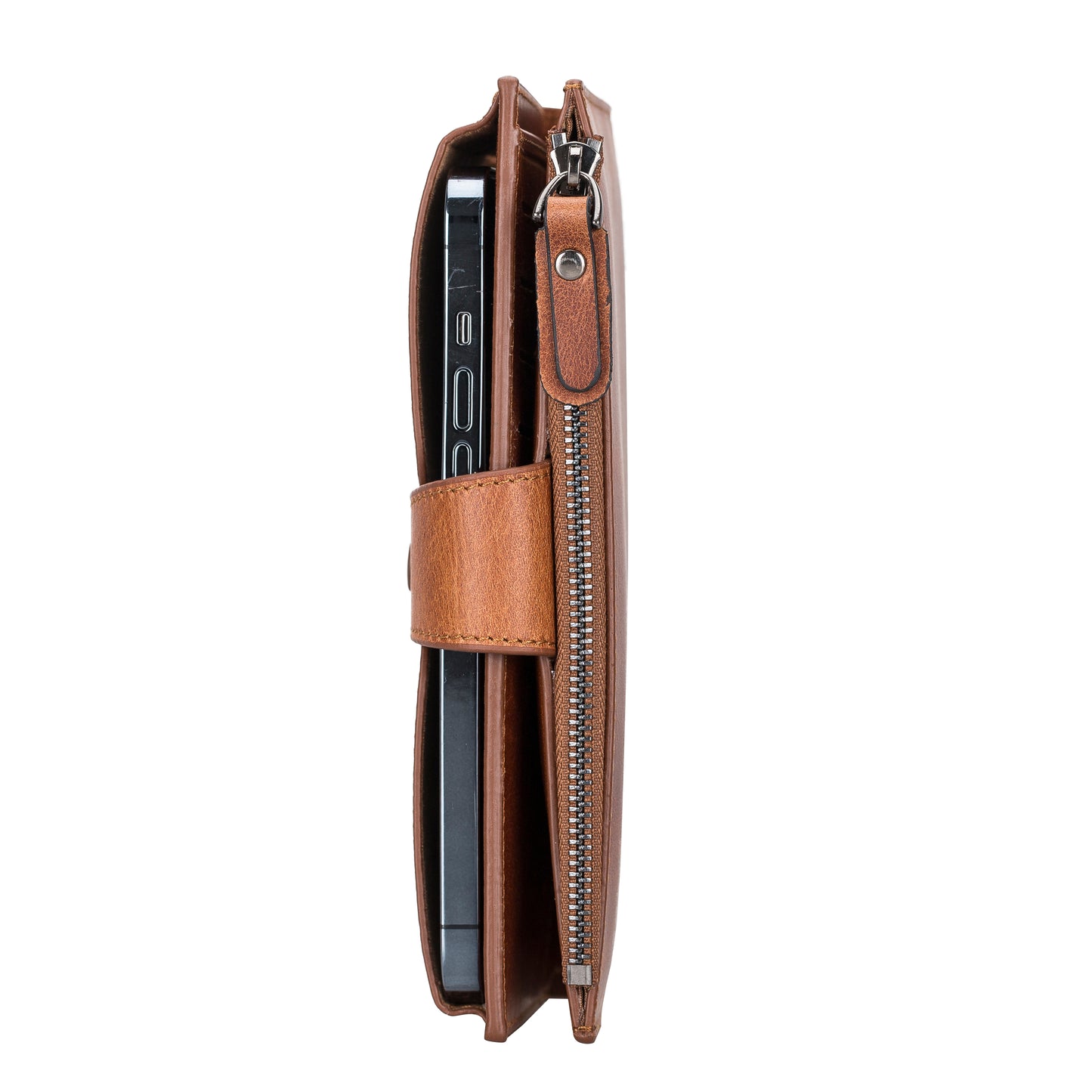 Lozan Leather Women Wallet - Brown