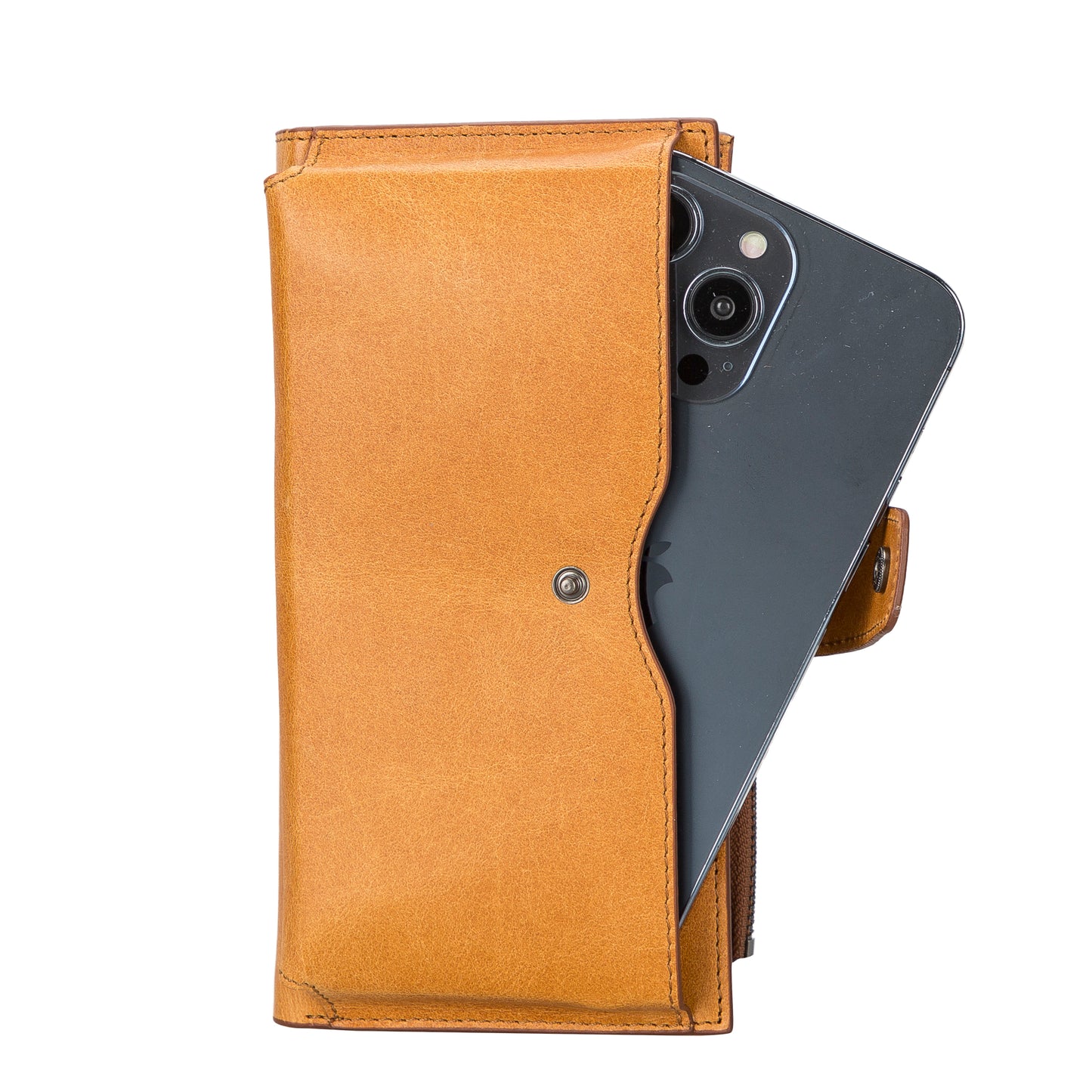 Lozan Leather Women Wallet - Yellow