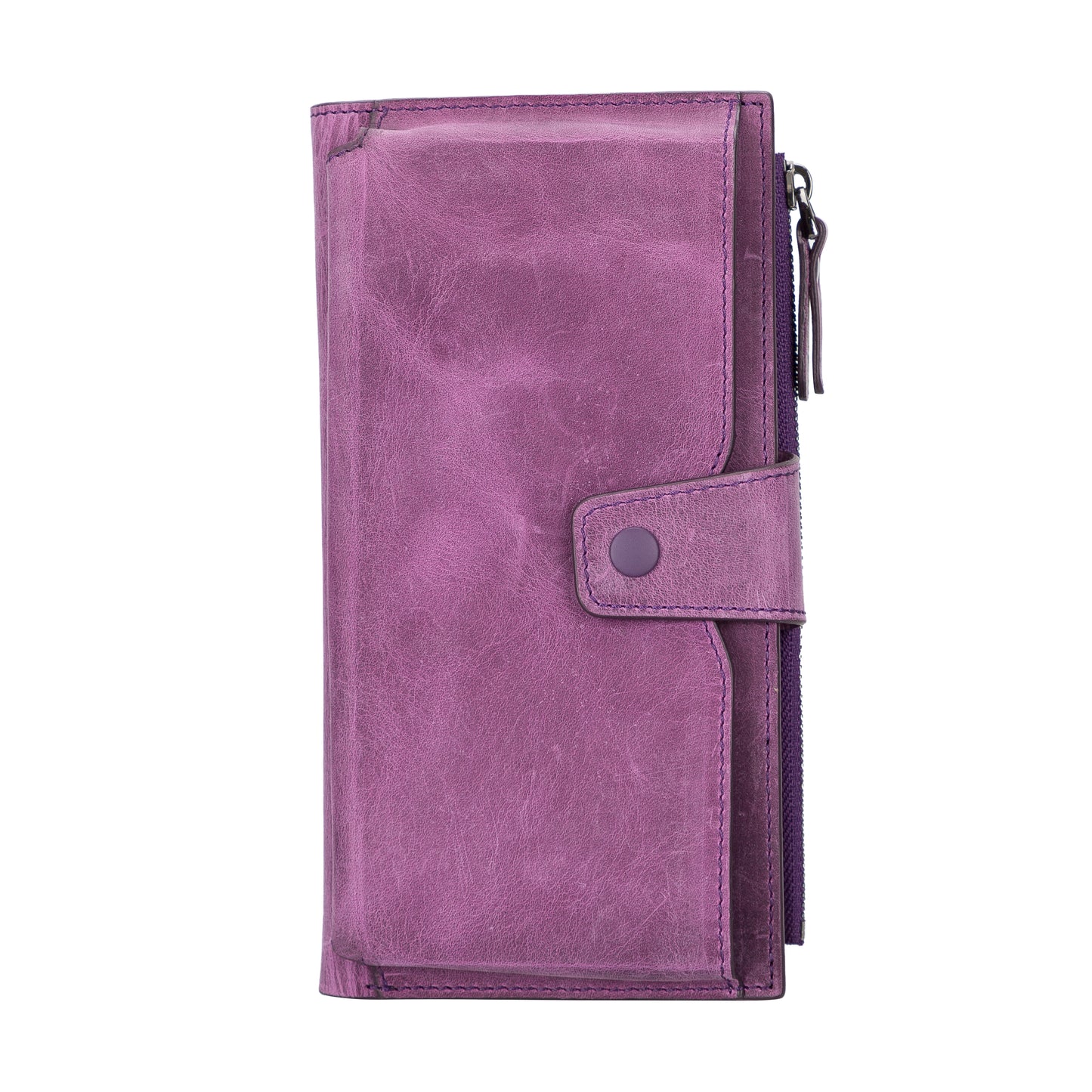Lozan Leather Women Wallet - Purple
