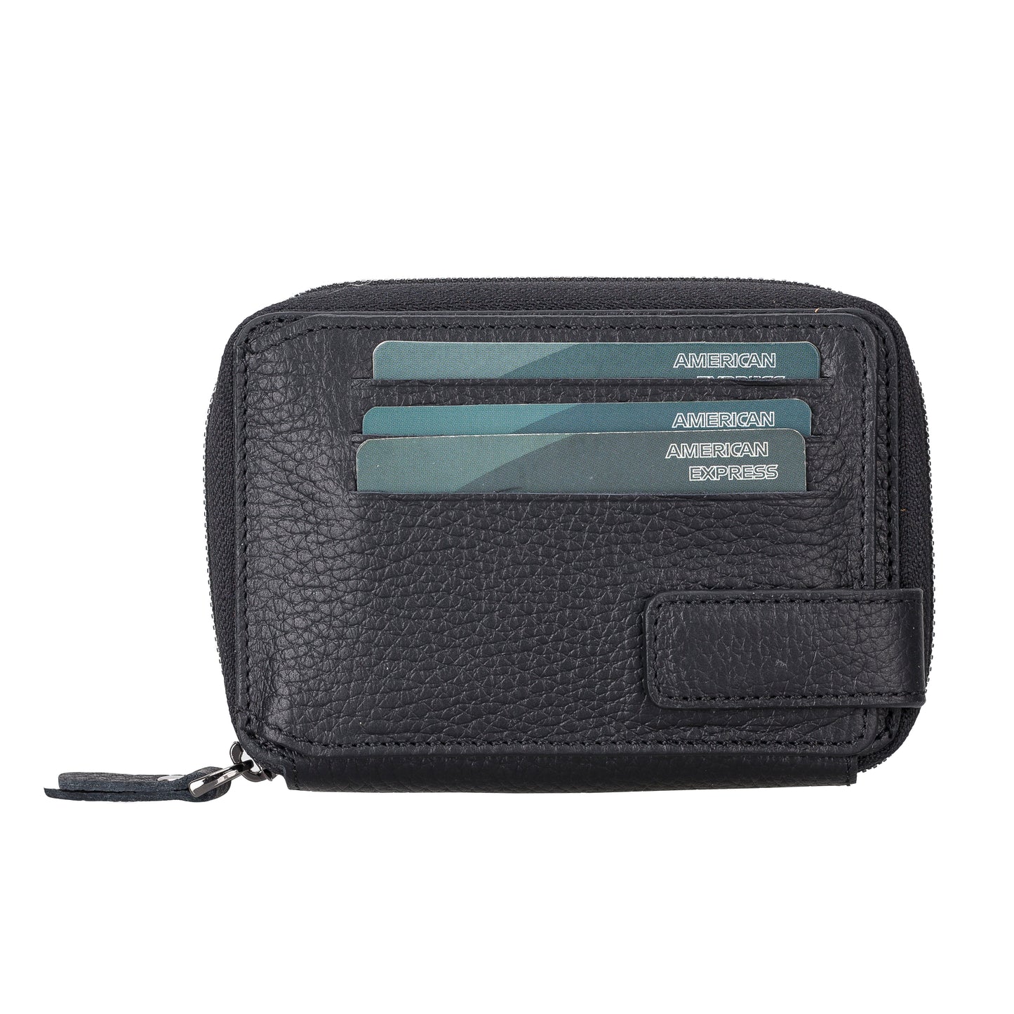 Lugano Leather Women Wallet - Black