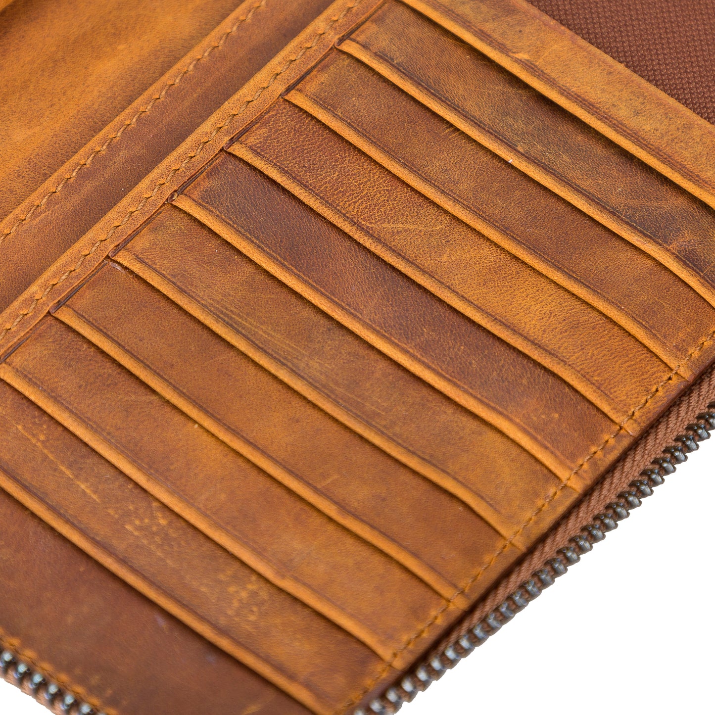 Nikea Leather Women Wallet - Dark Brown