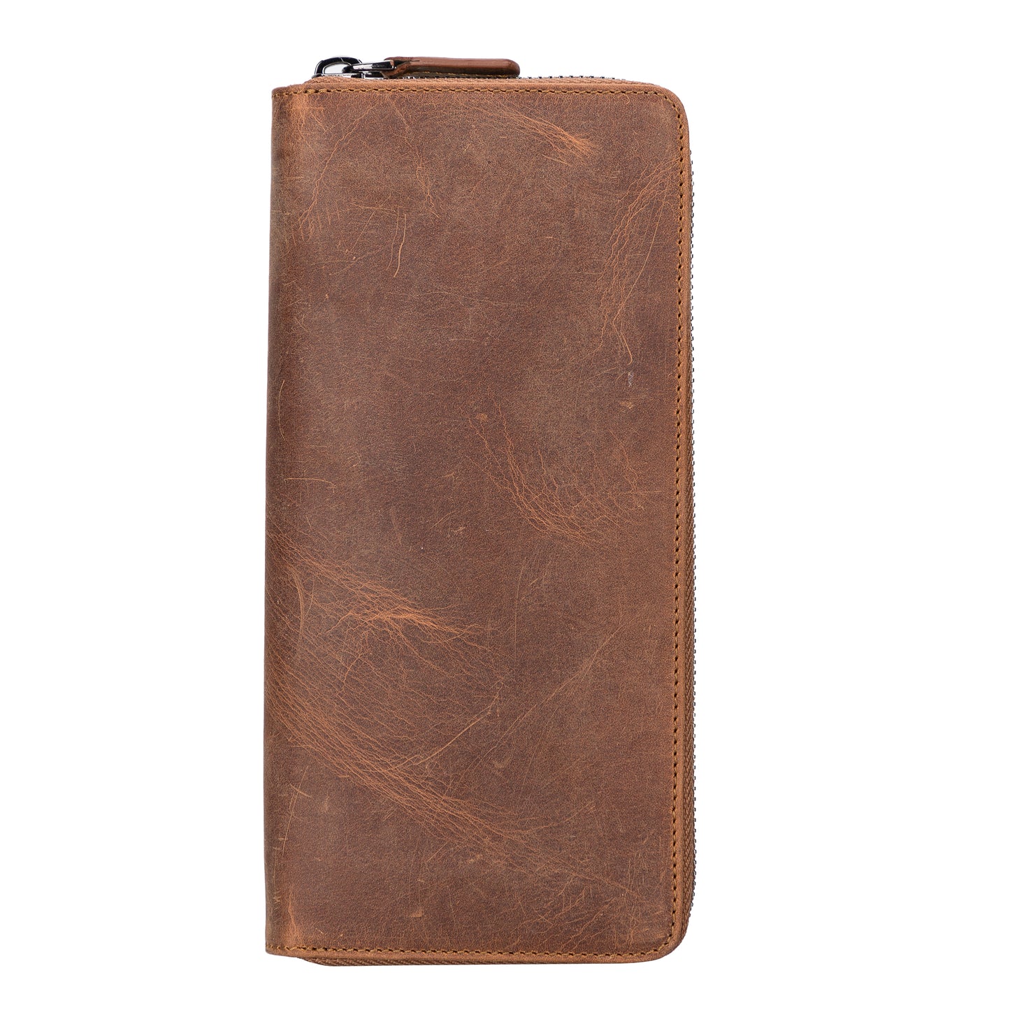 Nikea Leather Women Wallet - Teak Brown