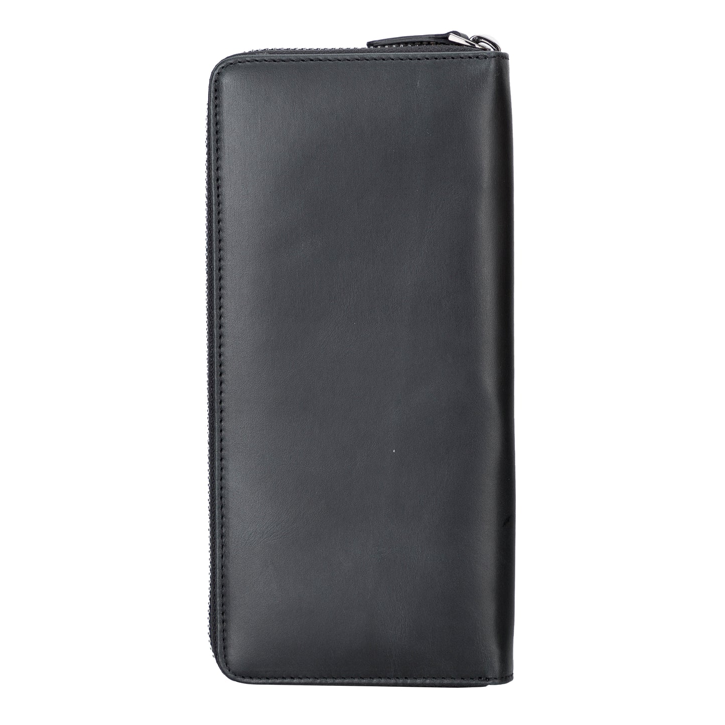 Nikea Leather Women Wallet - Rustic Black