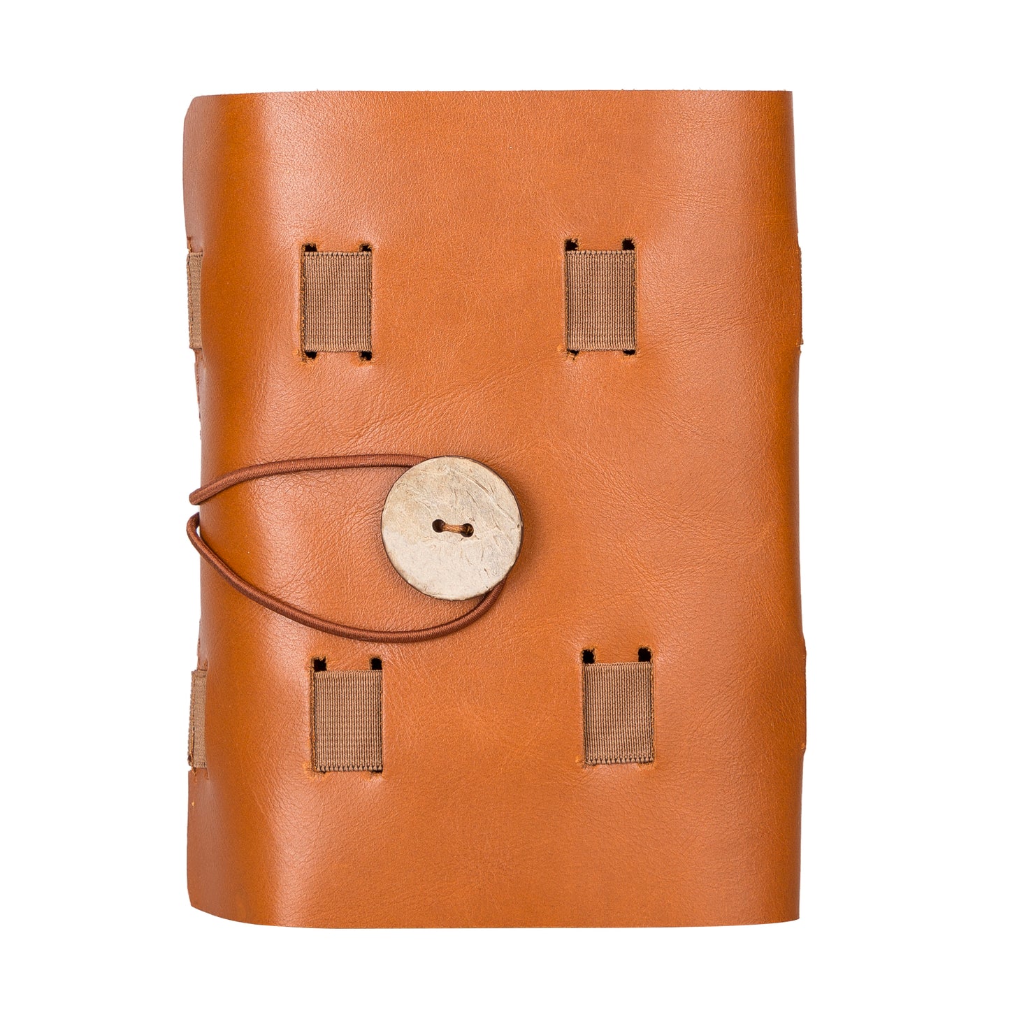 Leather Cable Organizer - Rustic Brown