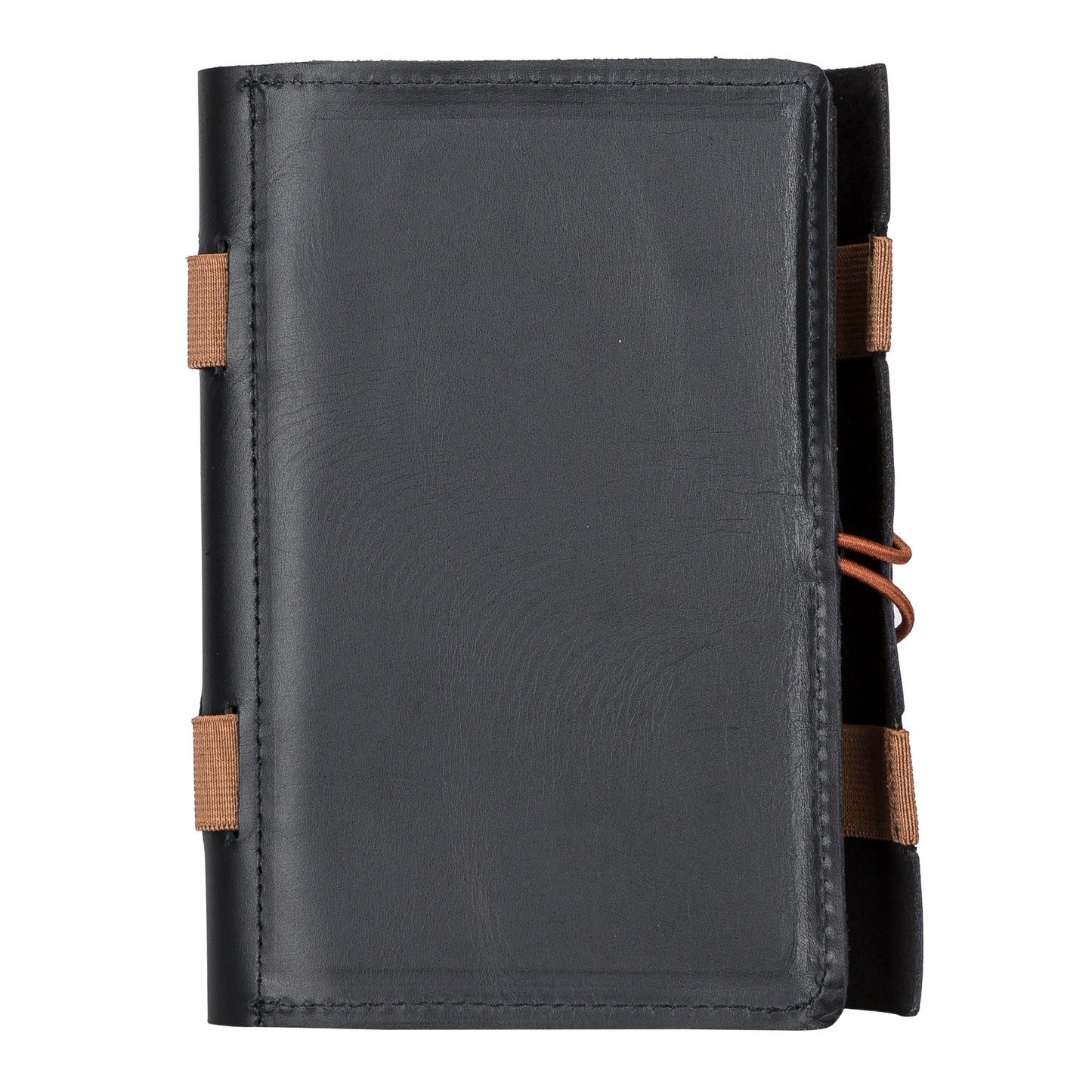 Leather Cable Organizer - Rustic Black