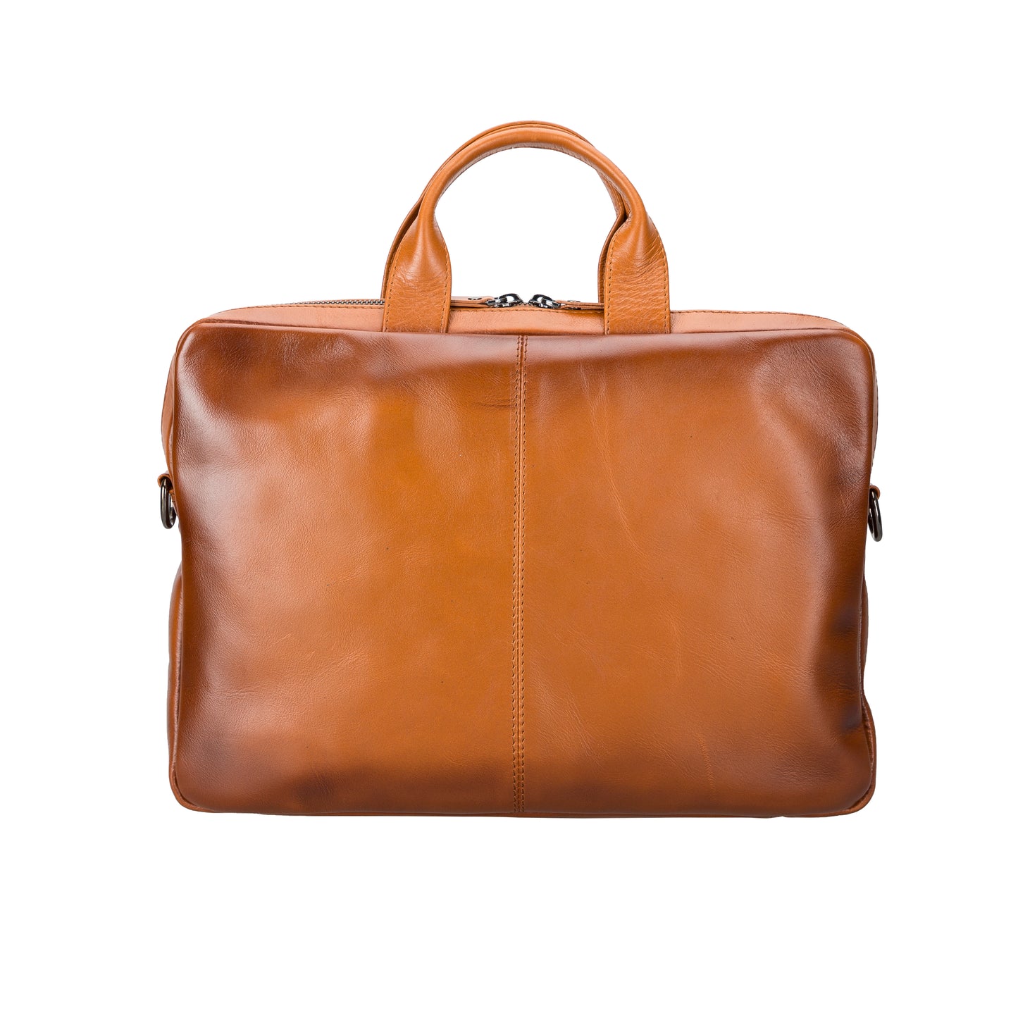 Leather Notebook/Macbook Bag 14" - Rustic Brown