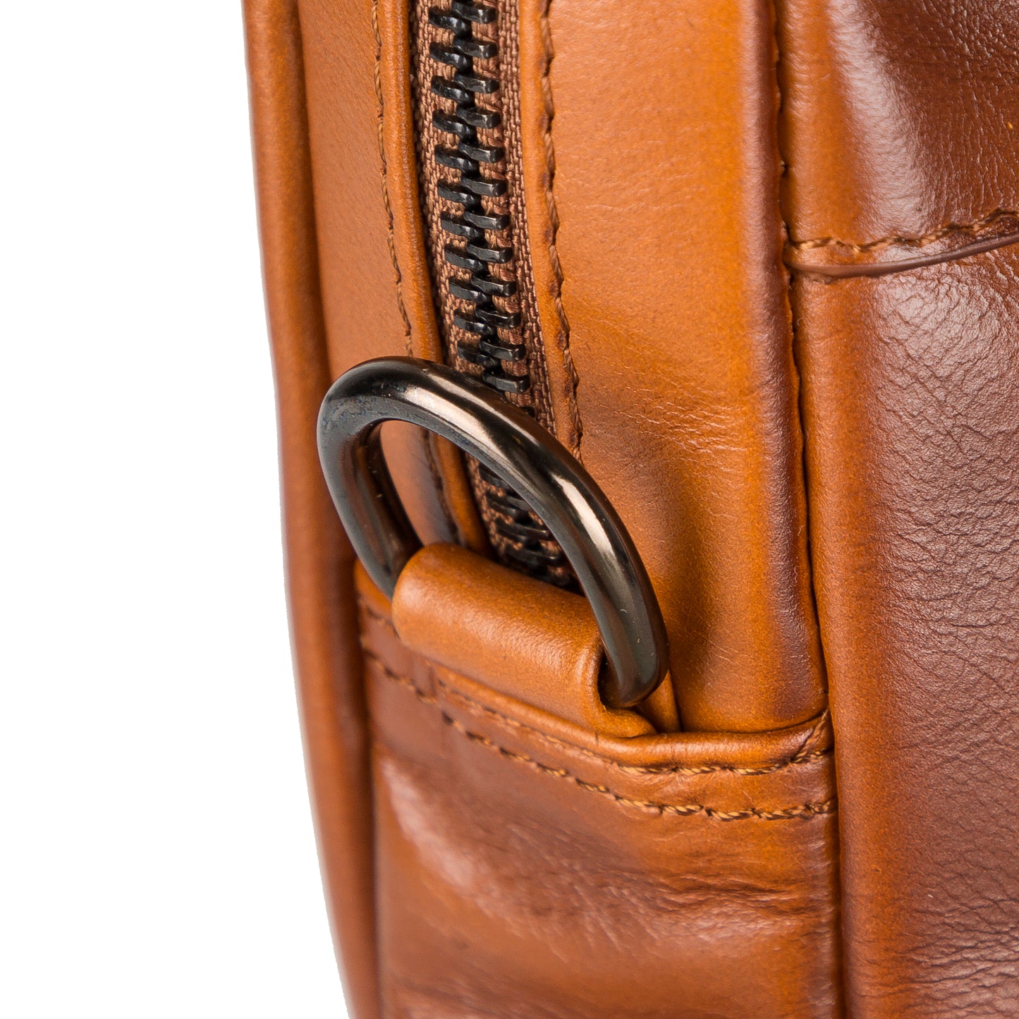 Leather Notebook/Macbook Bag 16" - Rustic Brown