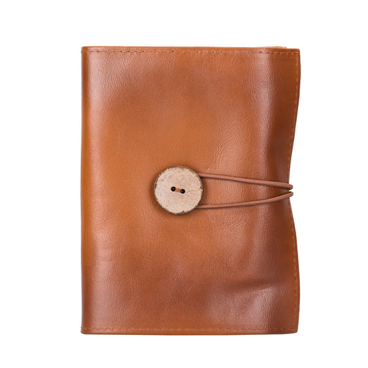 Leather Cable Organizer - Rustic Brown