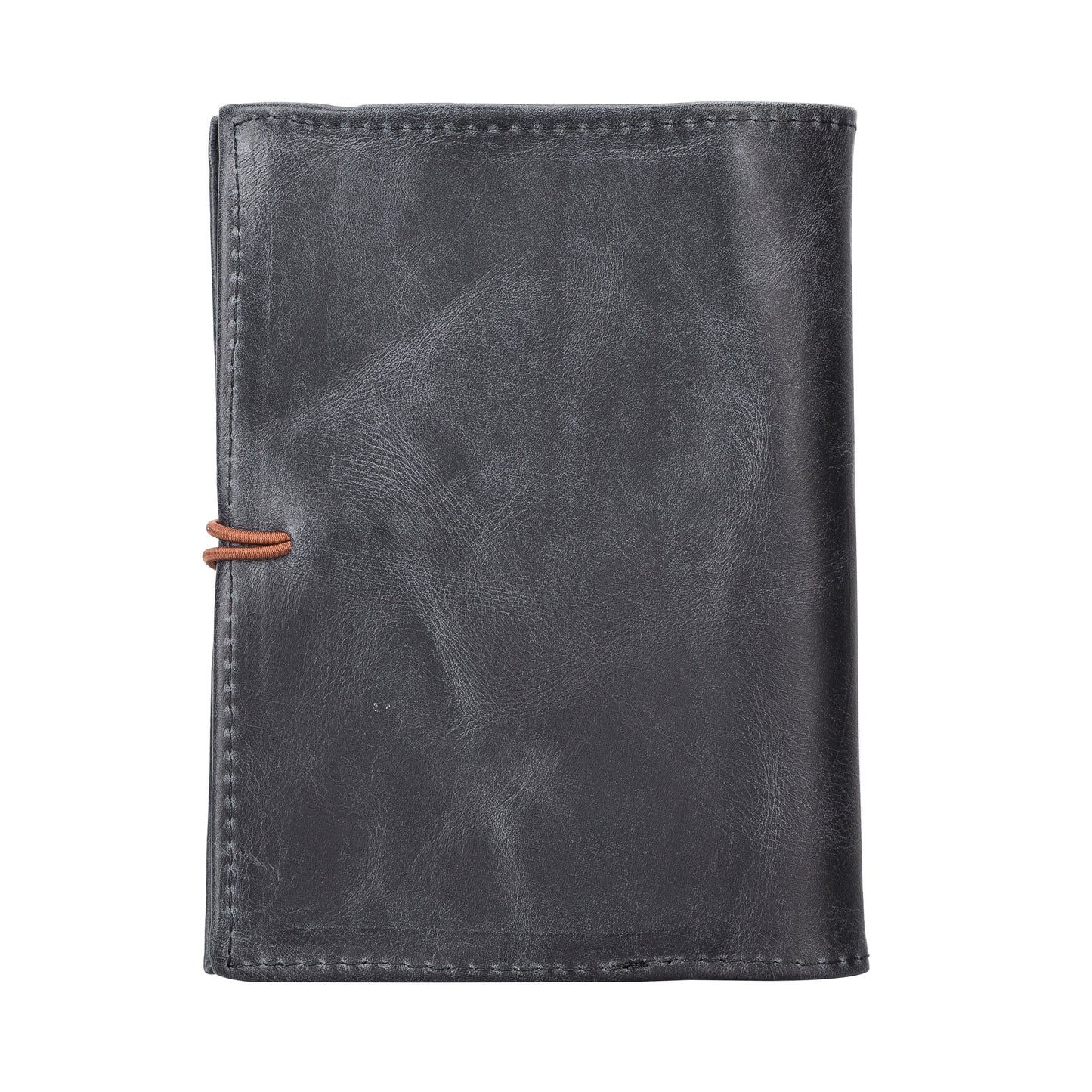 Leather Cable Organizer - Rustic Black