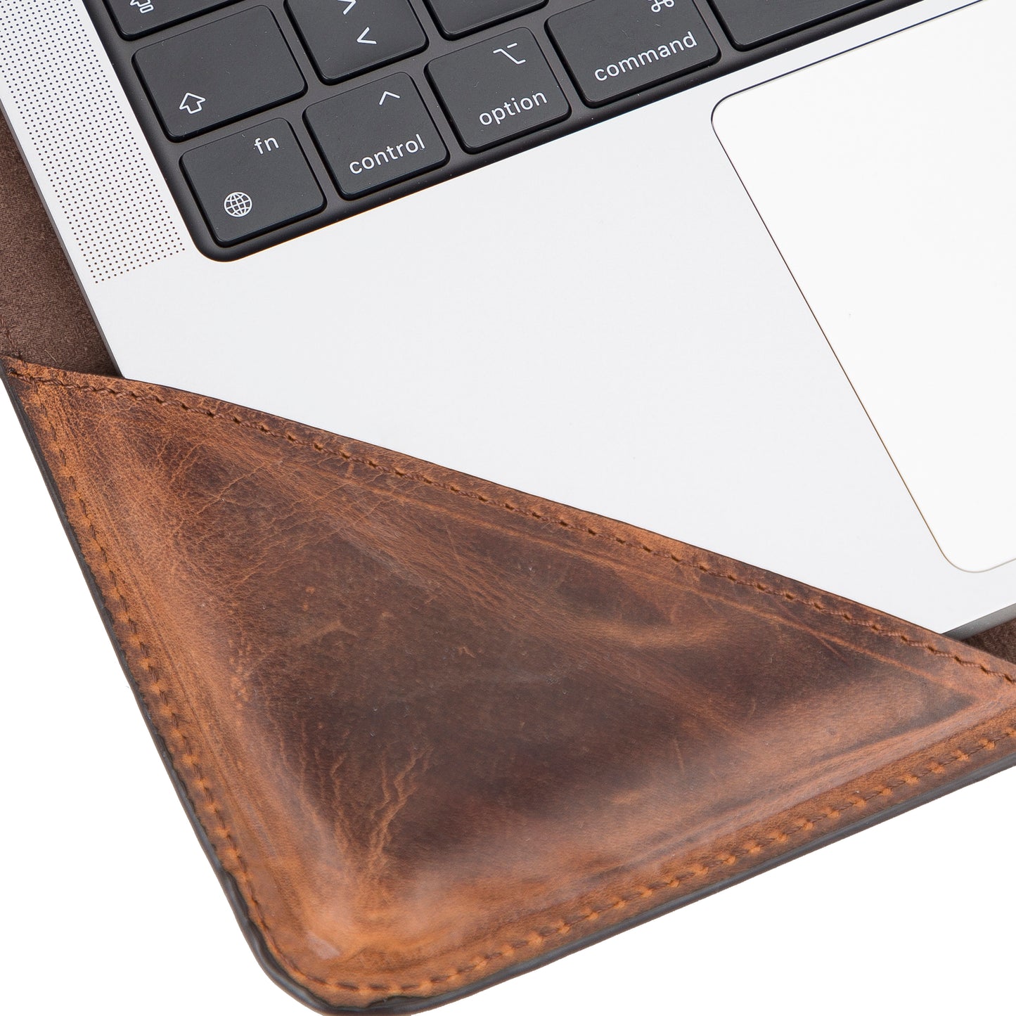 Macbook/Notebook Leather Case 13"/14"/16" - Teak Brown