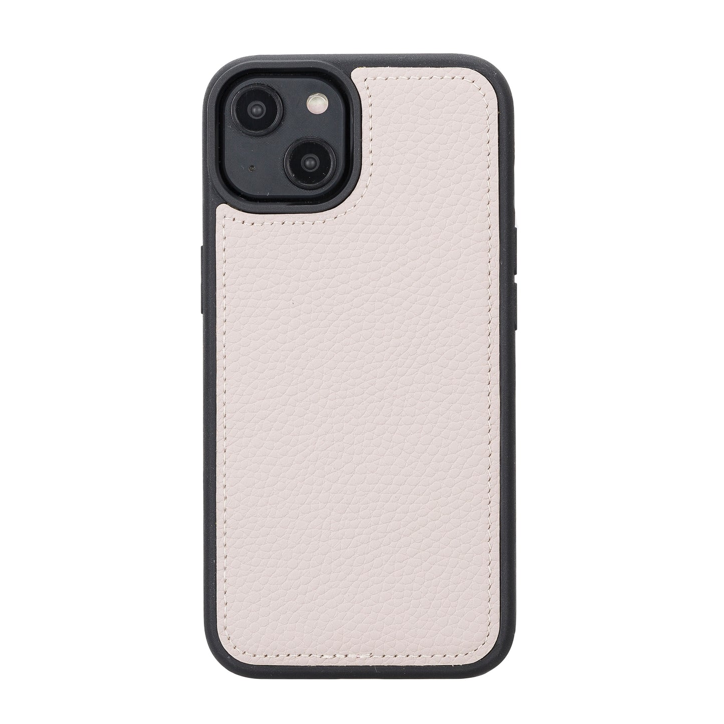 iPhone 14 (6.1") Leather MagSafe RFID Detachable Double Wallet Case - Beige