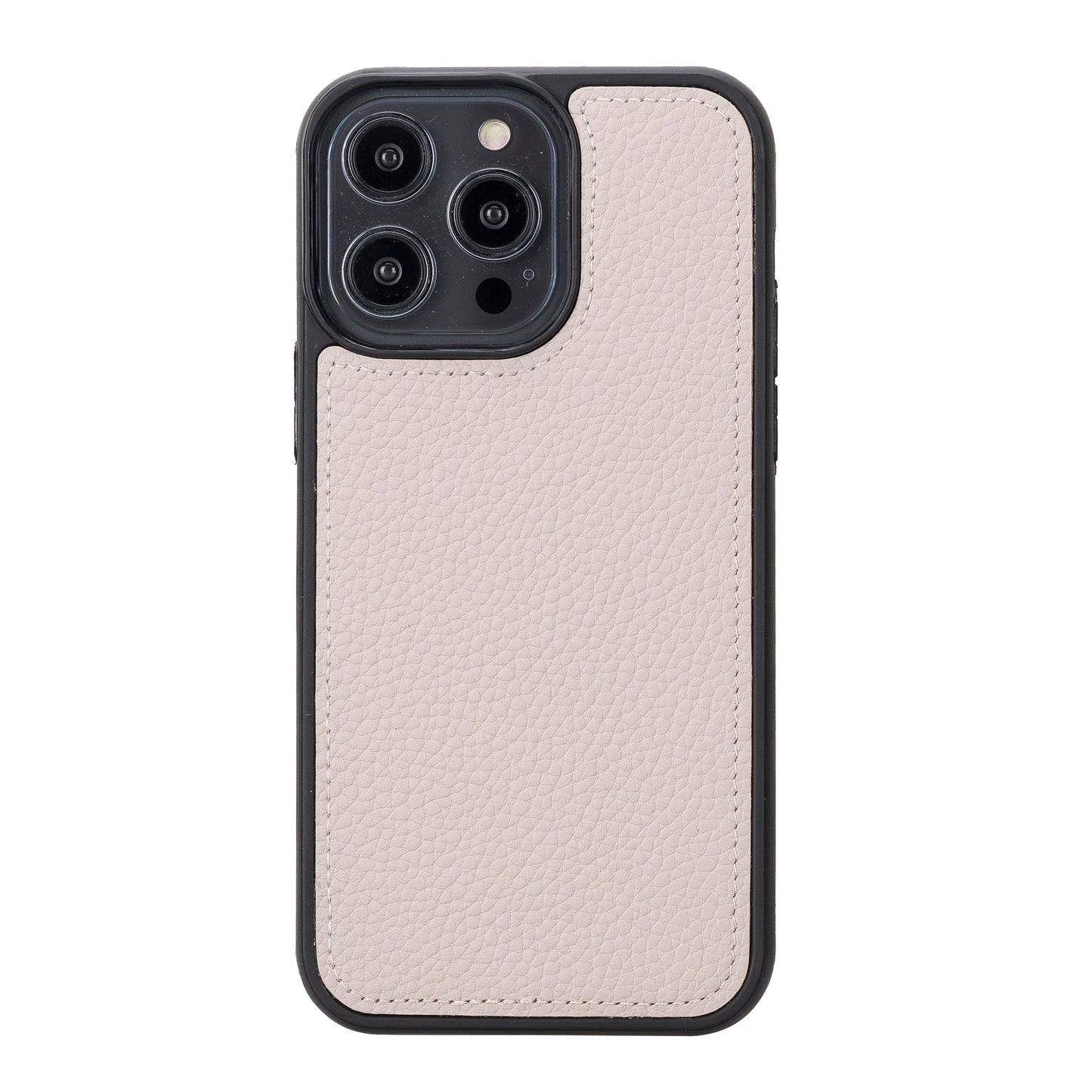 iPhone 14 Pro Max (6.7") Leather MagSafe RFID Detachable Double Wallet Case - Beige