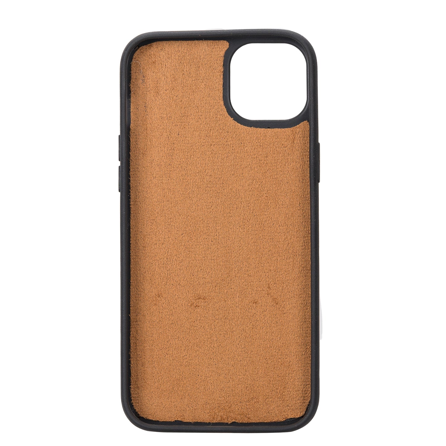 iPhone 14 Plus (6.7") Leather MagSafe RFID Detachable Double Wallet Case - Teak Brown