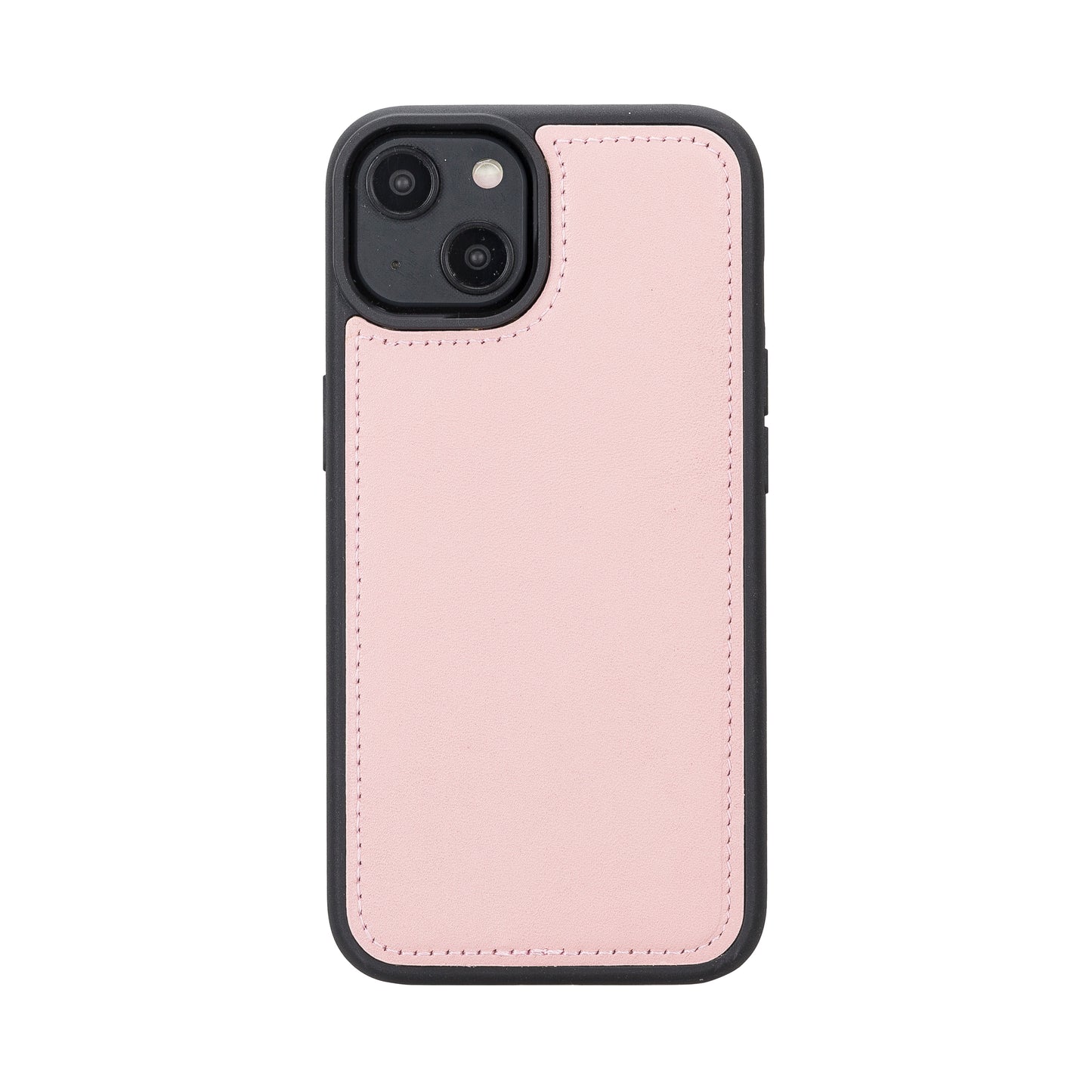 iPhone 14 Pro (6.1") Leather MagSafe RFID Detachable Double Wallet Case - Pink