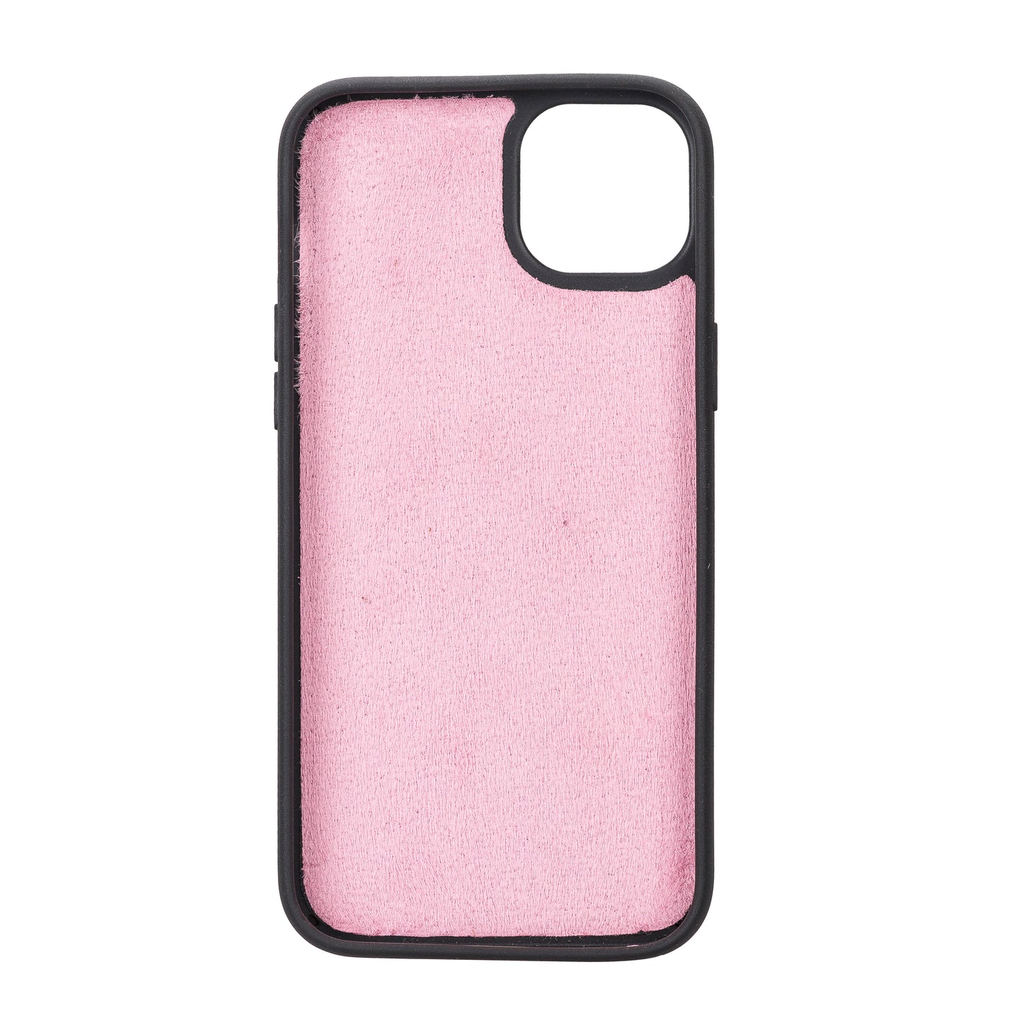 iPhone 14 Plus (6.7") Leather MagSafe RFID Detachable Double Wallet Case - Pink