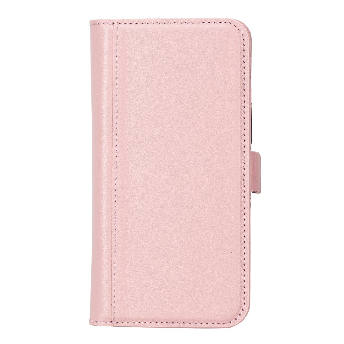 iPhone 14 Pro Max (6.7") Leather MagSafe RFID Detachable Double Wallet Case - Pink