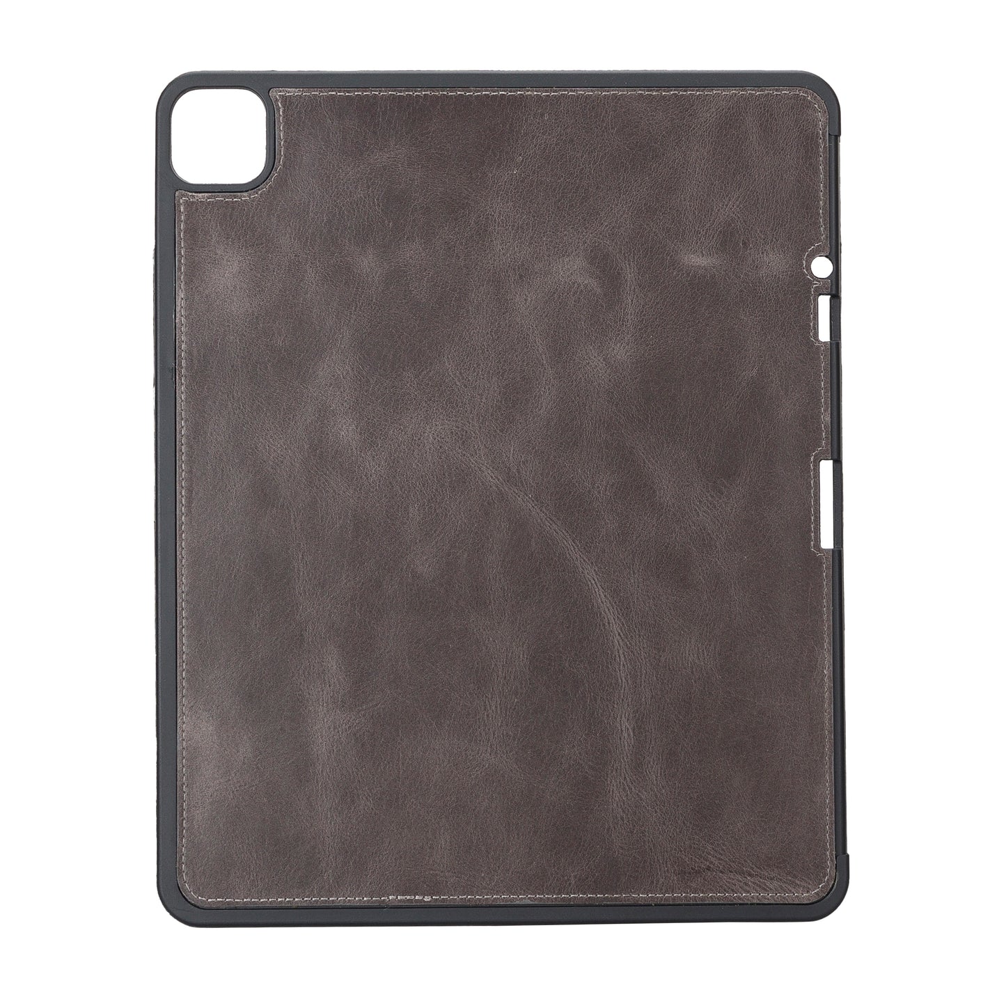 Apple iPad Pro (12.9") Leather Detachable Wallet Case - Rustic Black