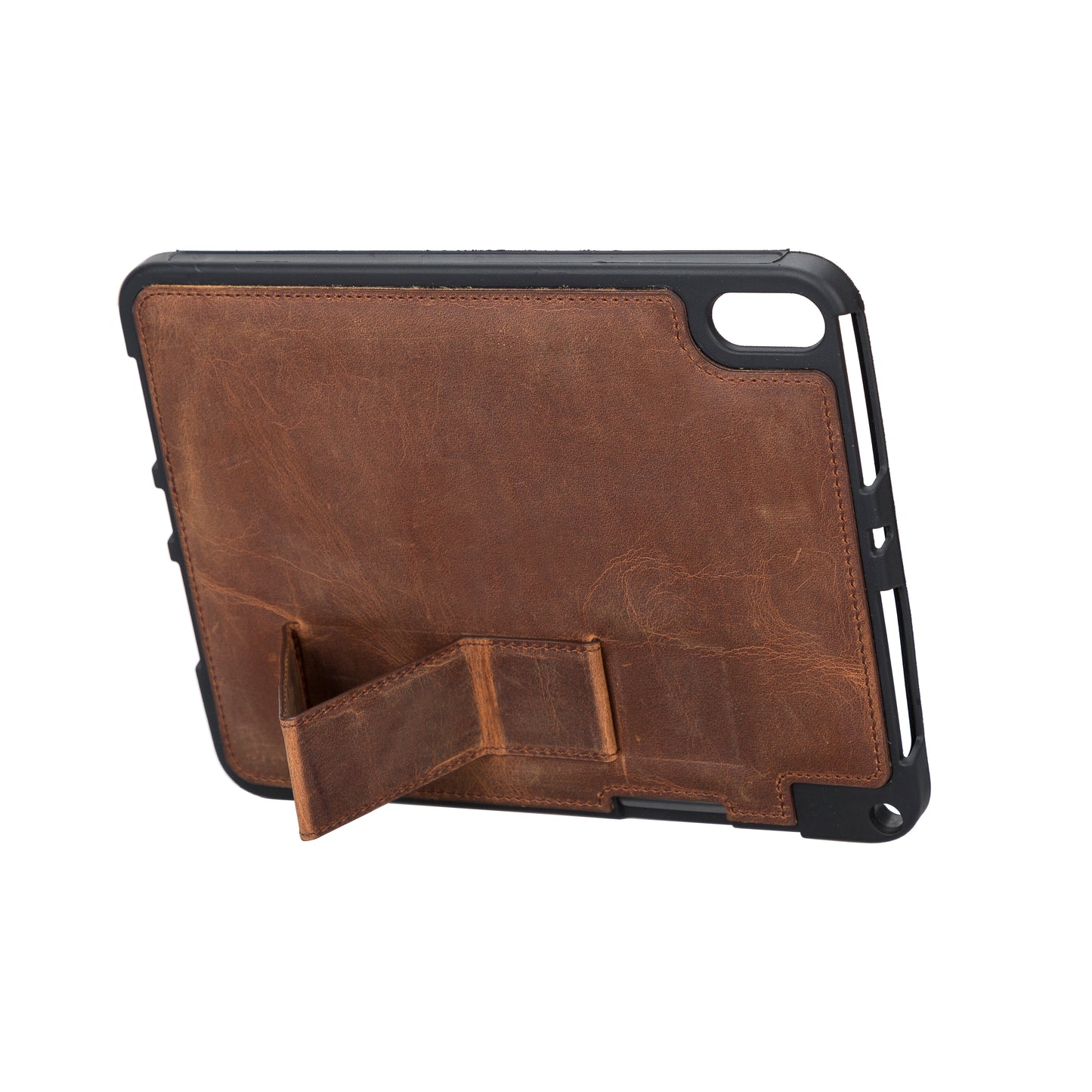Apple iPad Mini (6") Leather Case - Teak Brown