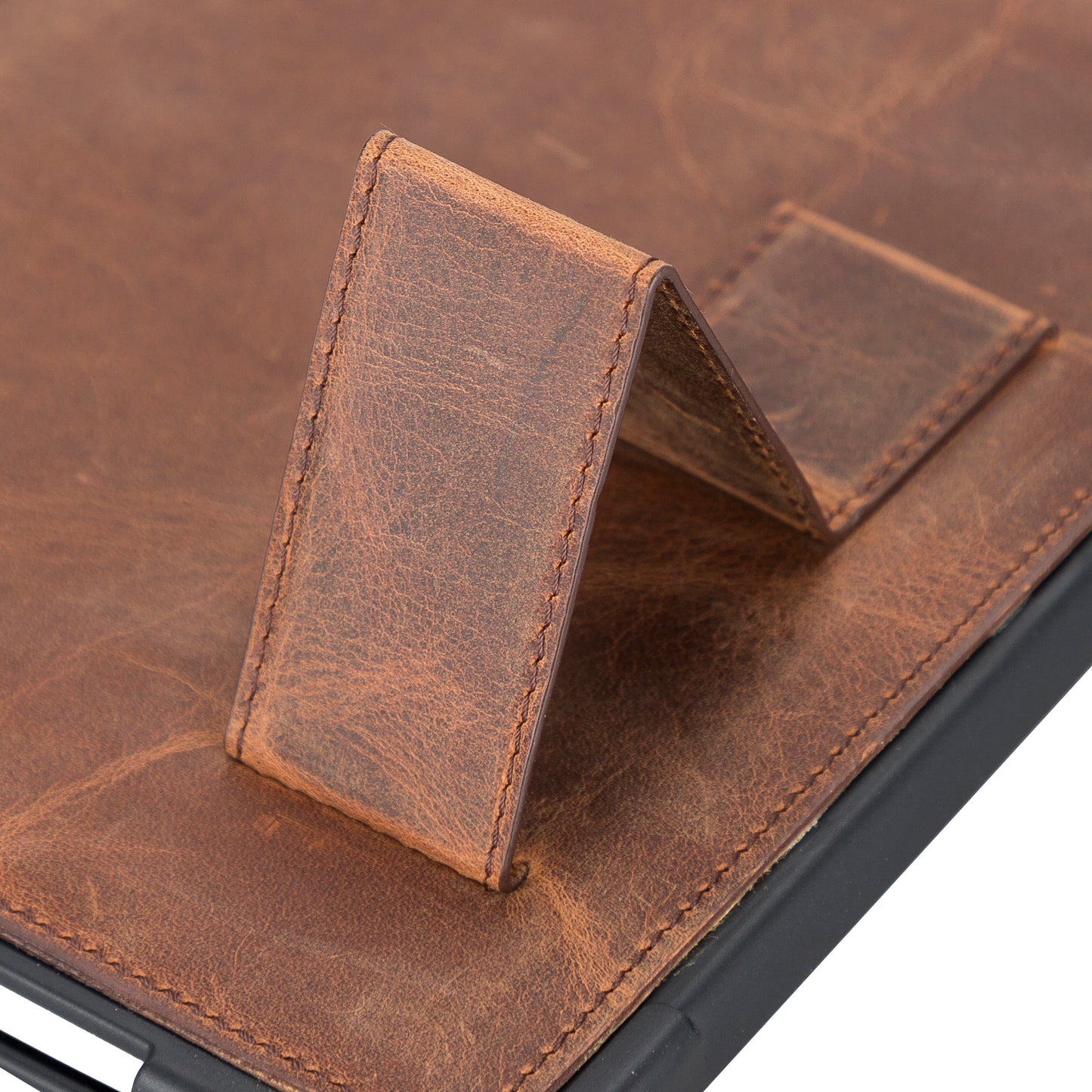 Apple iPad Mini (6") Leather Case - Teak Brown