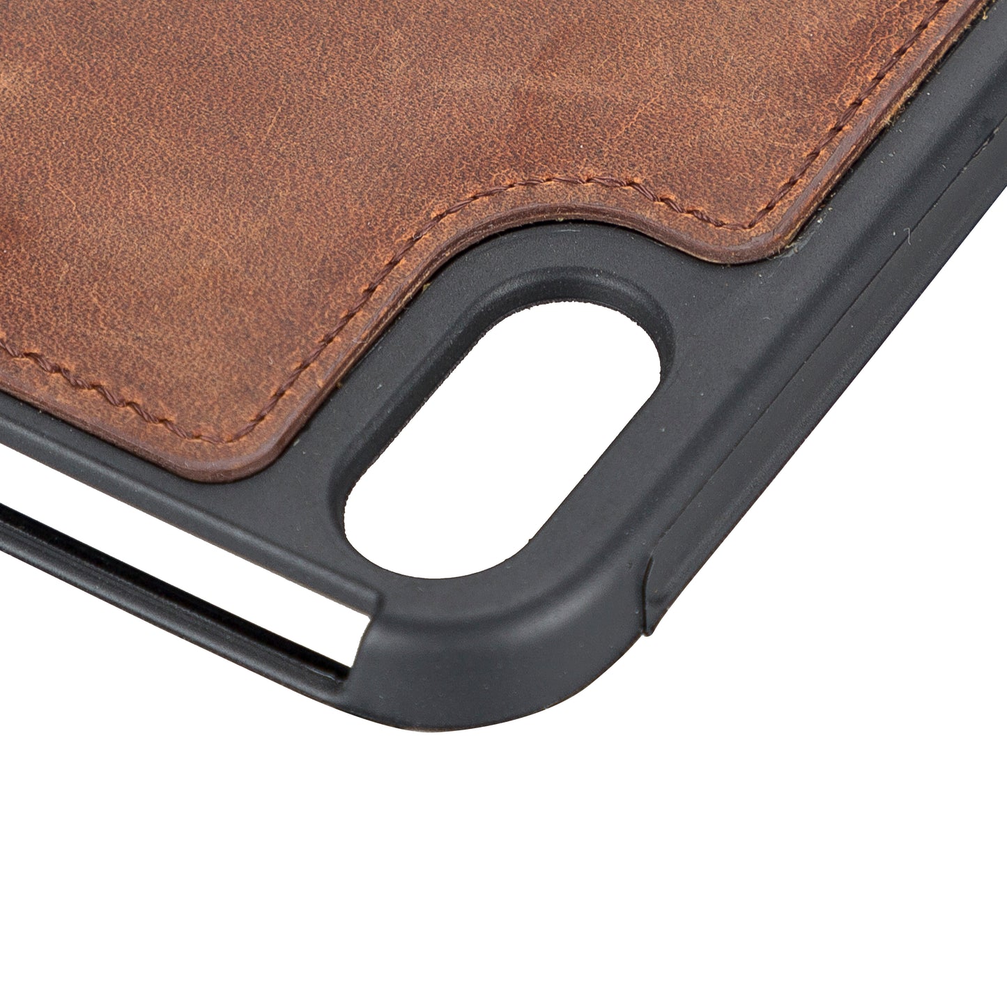 Apple iPad Mini (6") Leather Case - Teak Brown