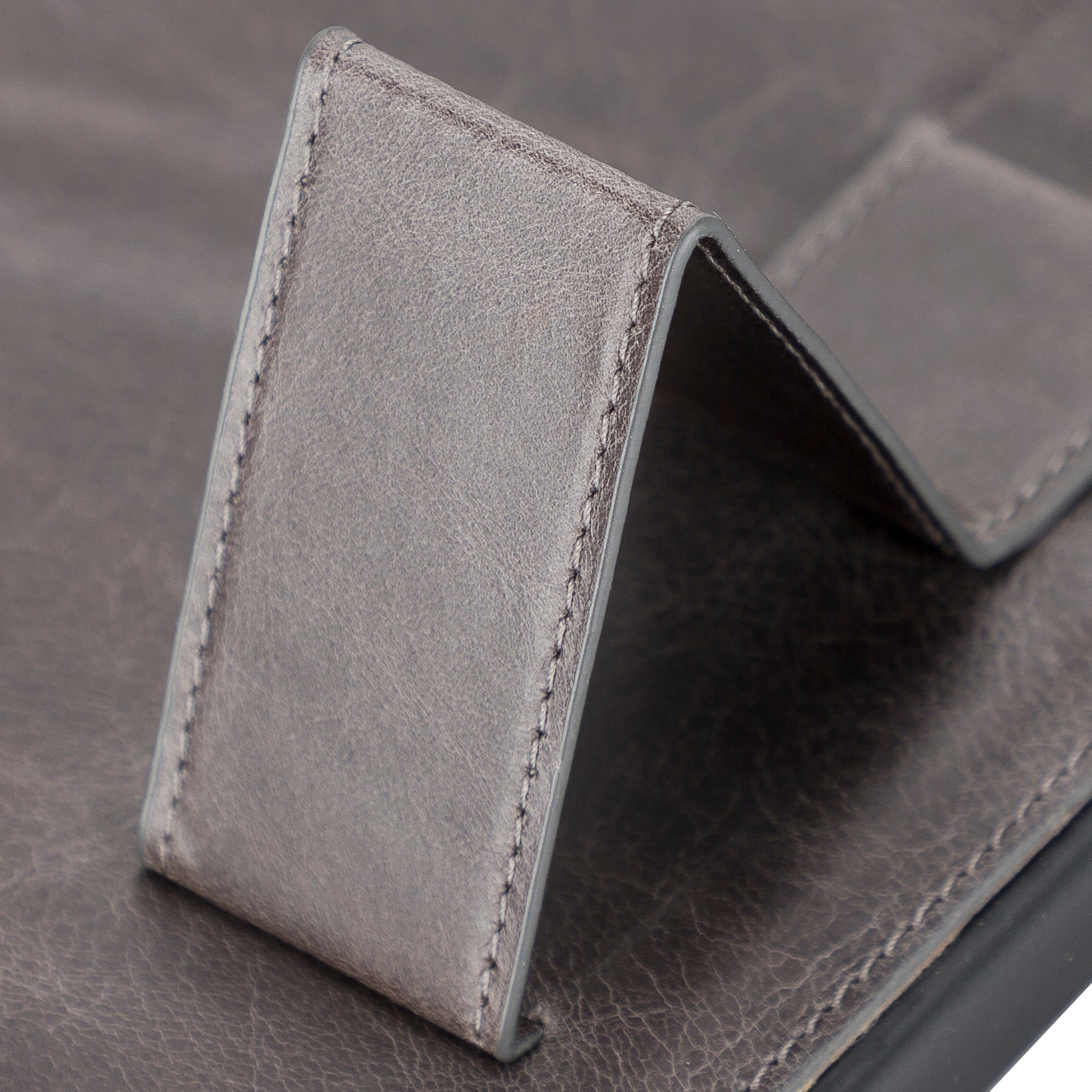 Apple iPad Mini (6") Leather Case - Rustic Gray