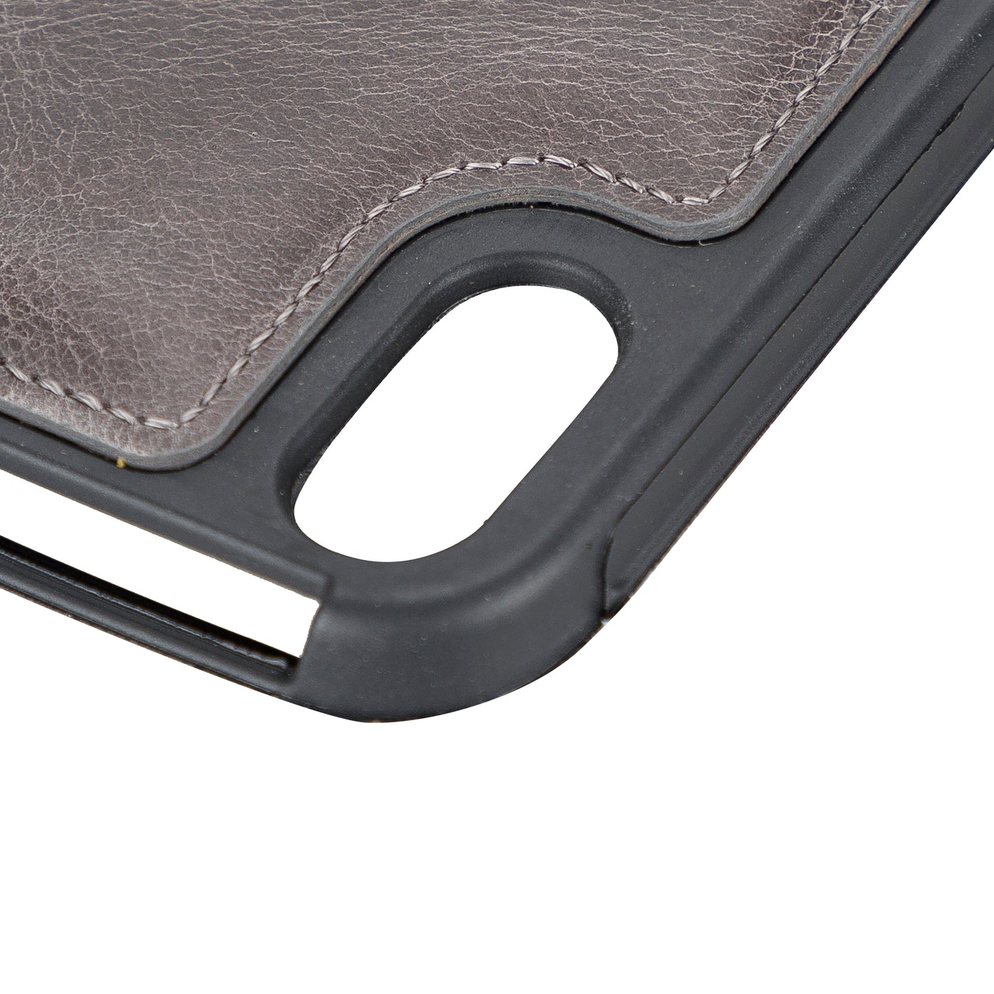 Apple iPad Mini (6") Leather Case - Rustic Gray