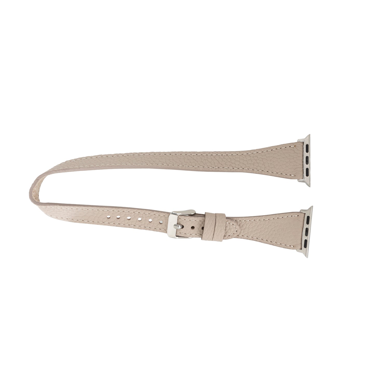 Quantum Leather Apple Watch Band - Beige