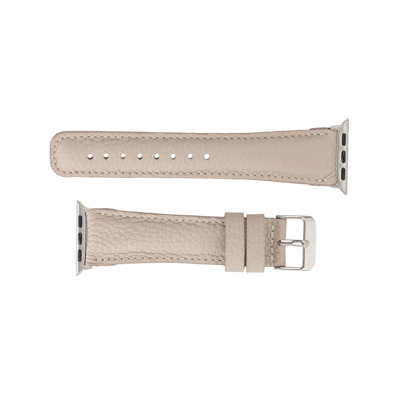 Roma Leather Apple Watch Band - Beige