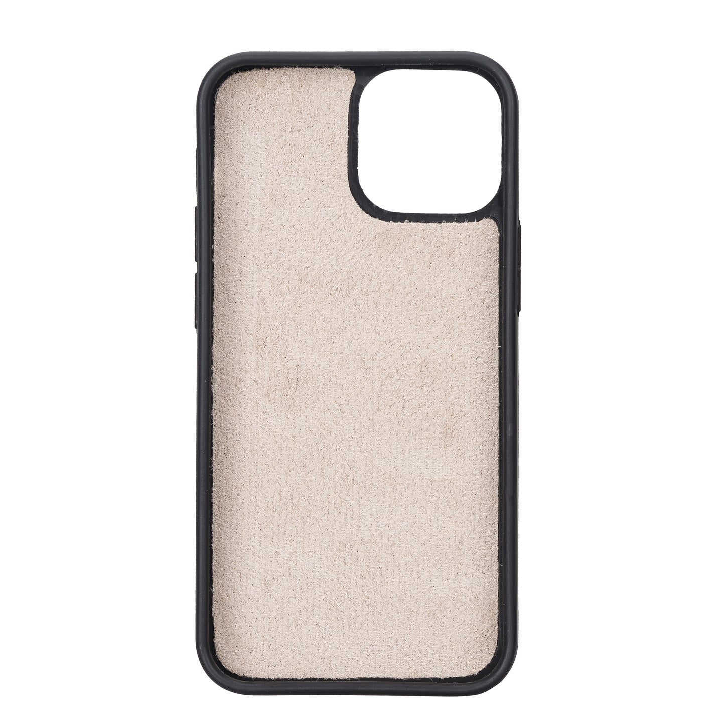 iPhone 13 Mini (5.4") Leather MagSafe RFID Magnetic Detachable Wallet Case - Beige