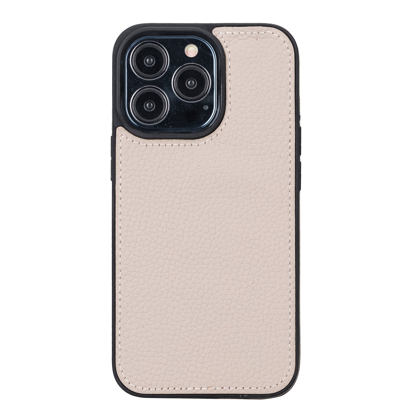 iPhone 13 Pro (6.1") Leather MagSafe RFID Magnetic Detachable Wallet Case - Beige