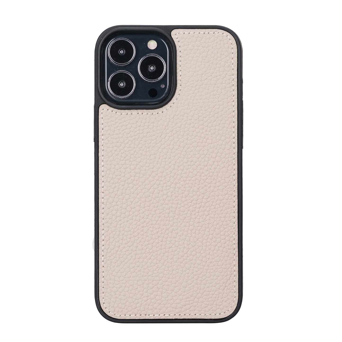 iPhone 13 Pro Max (6.7") Leather MagSafe RFID Magnetic Detachable Wallet Case - Beige