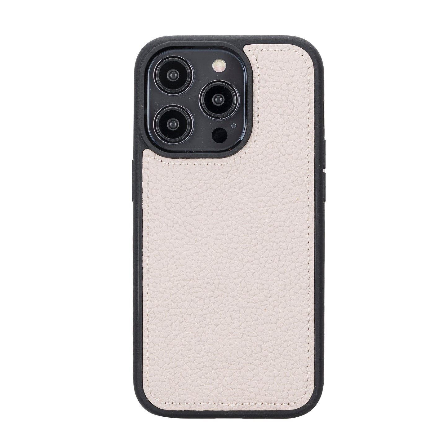 iPhone 14 Pro (6.1") Leather MagSafe RFID Detachable Wallet Case - Beige