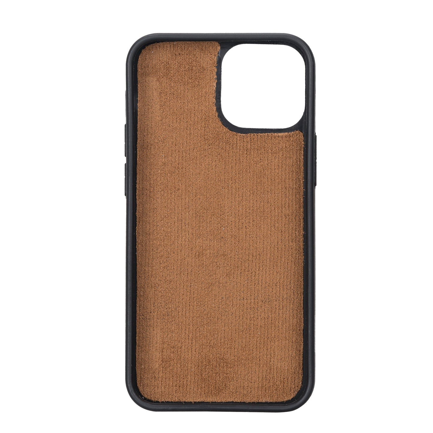 iPhone 13 Mini (5.4") Leather MagSafe RFID Magnetic Detachable Wallet Case - Teak Brown