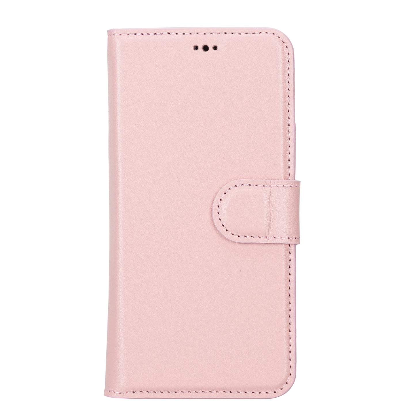 iPhone 14 (6.1") Leather MagSafe RFID Detachable Wallet Case - Pink