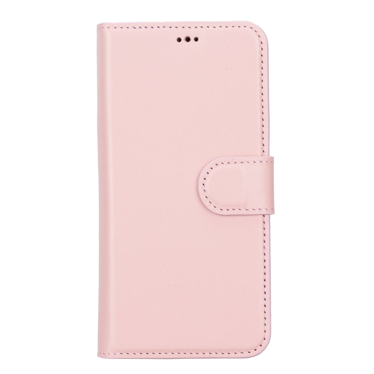 iPhone 14 Pro (6.1") Leather MagSafe RFID Detachable Wallet Case - Pink