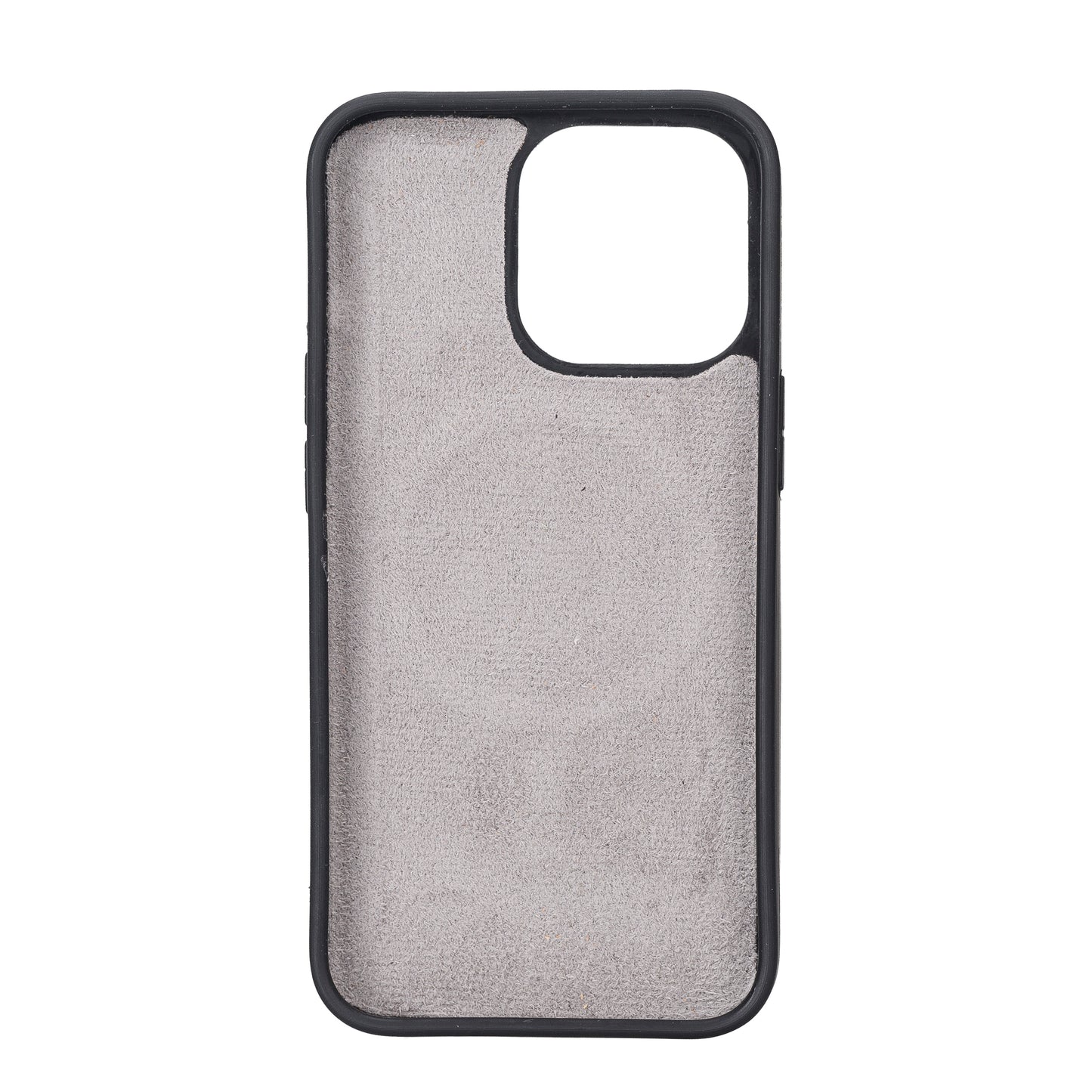 iPhone 13 Pro (6.1") Leather MagSafe RFID Magnetic Detachable Wallet Case - Rustic Black