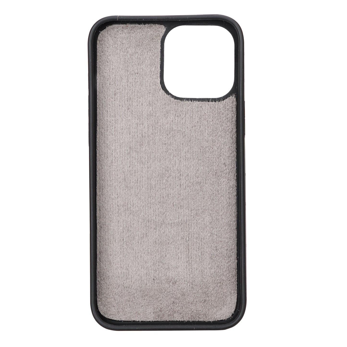 iPhone 13 Pro Max (6.7") Leather MagSafe RFID Magnetic Detachable Wallet Case - Rustic Black