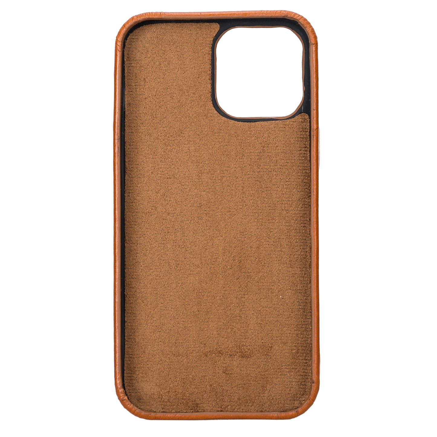 iPhone 13 Pro Max (6.7") Full Leather MagSafe Snap On Case - Rustic Brown