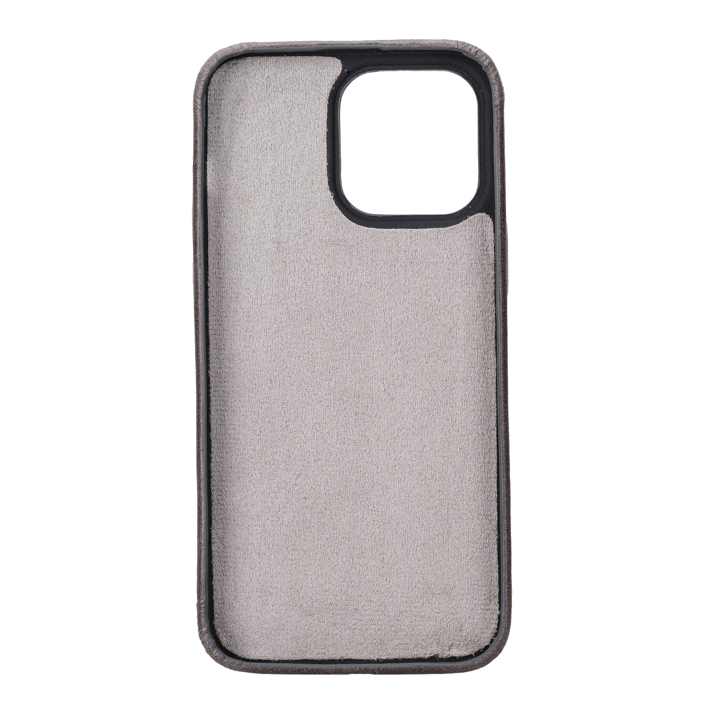 iPhone 14 Pro Max (6.7") Full Leather MagSafe Snap On Case - Rustic Black