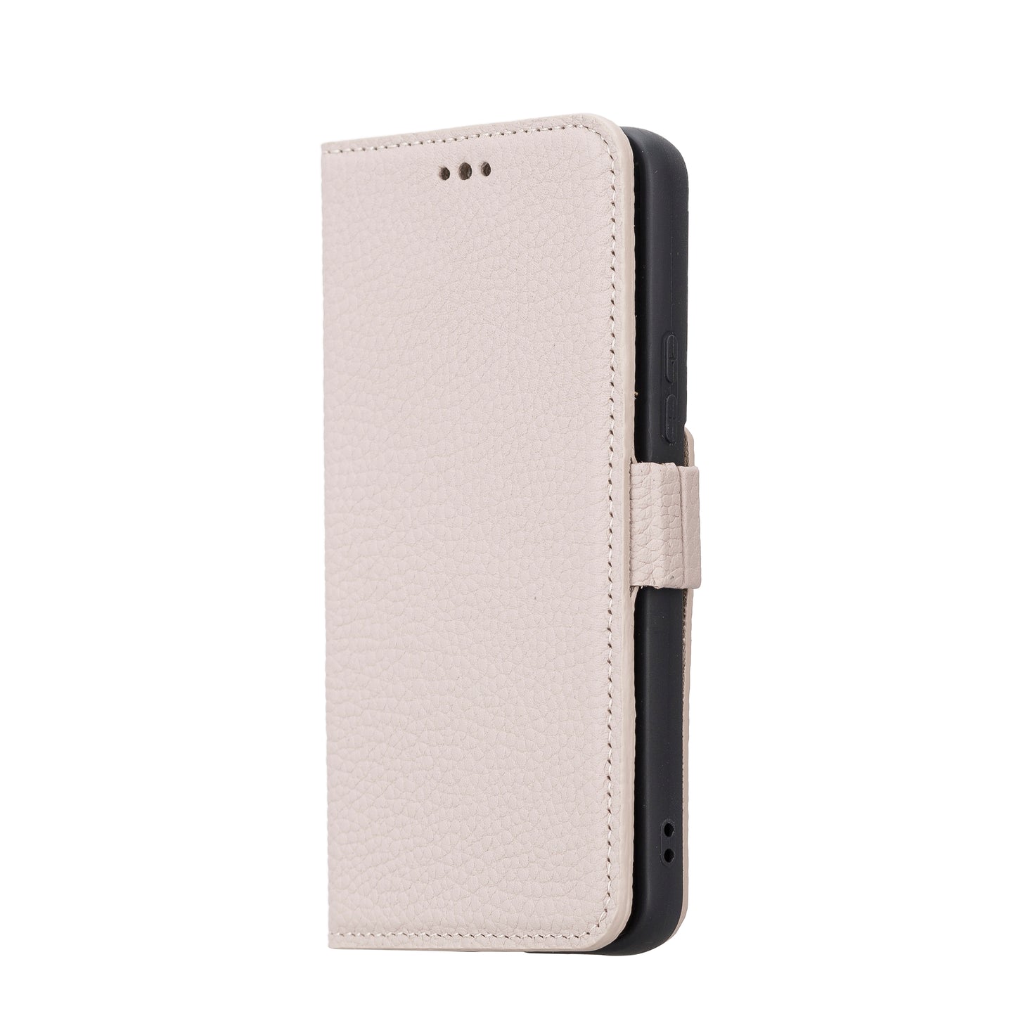 Samsung Galaxy S22 (6.1") Leather Wallet Case - Beige