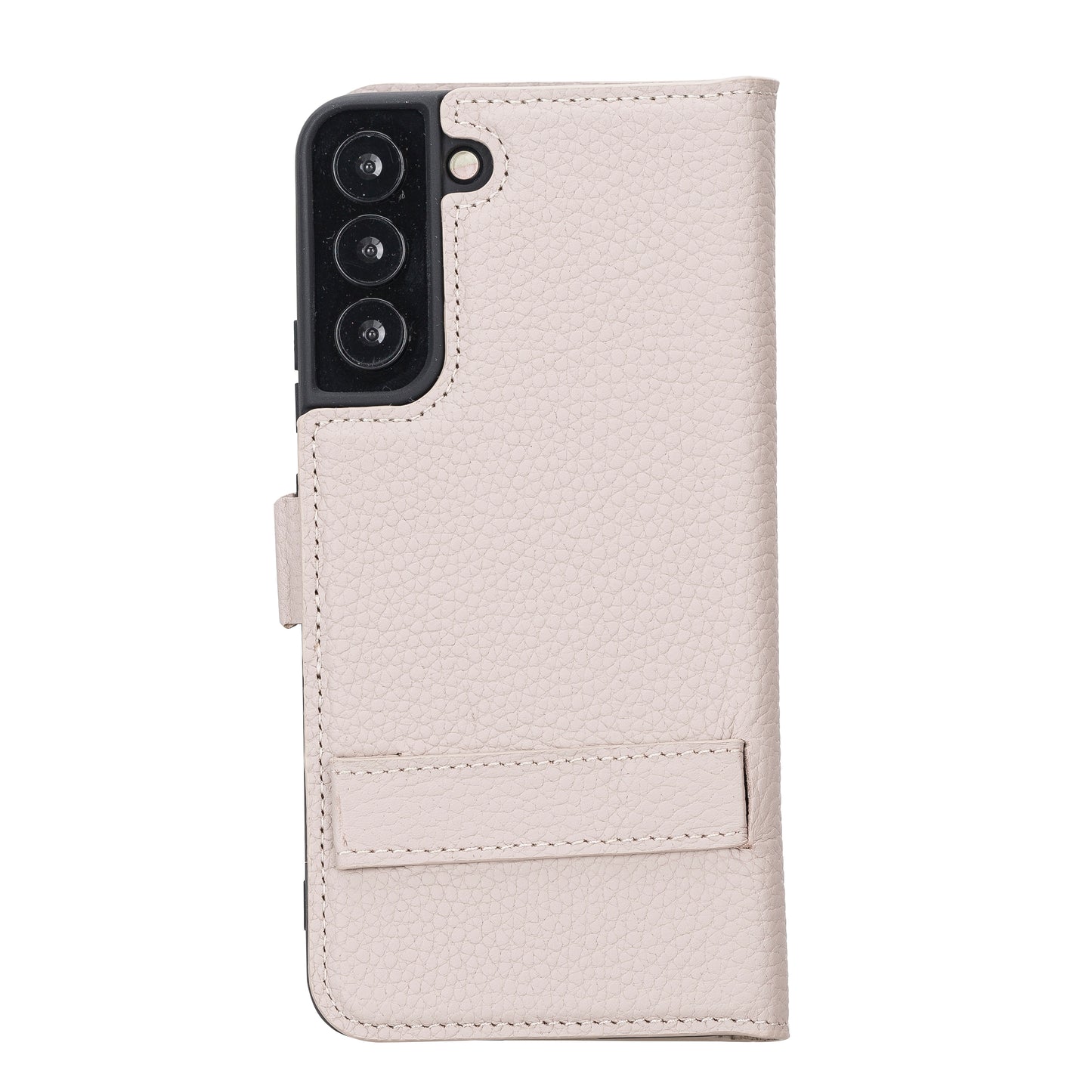 Samsung Galaxy S22 Plus (6.6") Leather Wallet Case - Beige